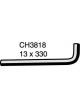 Mackay Heater Hose To Engine Triumph Tr4 4A Tr5 Tr250 Tr6 1962-76 627311