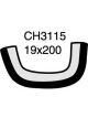 Mackay Heater Outlet Hose For Nissan Pathfinder 3.2L 1995-99 924100W712