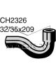 Mackay Bot Hose VW Golf Petrol 1975-76 171121051F/B