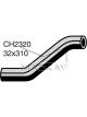 Mackay Radiator Upper Hose Volkswagen Golf Type 1 1.5L I4 Diesel