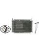 Jayrad Universal Transmission Oil Cooler Kit 280X150X19 with 44046 Barb