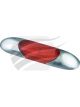 Autolamps LED Interior / Courtesy Lamp Red 12V 10Cm Cable