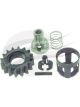 Jaylec For Briggs & Stratton Drive Kit Gear Spring Cover Pin 16 Tooth