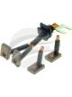 Jaylec Brush Set Pmgr 4.5mm X 11mm, 4 Pcs Joined With Lead/Terminal