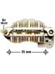 Jaylec Rectifier For Chrysler Mitsubishi Neon Imr8568 Transpo