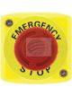 Jaylec Emergency Stop Switch Latching N/Closed & N/Open Contacts Plastic