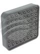 Jaylec Square Red LED Rainlight 12V Fia Approved 100mm X 92mm Rain Light