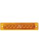 Autolamps Indicator Strip Lamp 12V w/ 17 Smd LED Recessed Mount 40Cm Wire