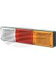 Hella Designlne LED Triple Comb Lamp 9-33V Horiz Mount 2M Lead Stop/