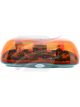 Cobo Amber Mini Halogen Lightbar 12V Single Bolt Mount