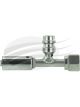 Atco Fitting Female O-Ring 6 X St W/R134A Valve