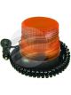 Autolamps Amber LED Strobe 12/24V Mag Mount, Polycarb Lens 127mm Dia