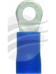 Jaylec Pck 100 Ring Terminal 3mm Insul Pvc Copper Sleeve Blue