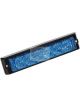 Code 3 Blue 6 LED Emergency Lamp 12/24V Surface Mount Black Clear
