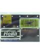Hella 181 Series Amber Optic 12V 55W Fog Lamp Kit Inc 2 X Lamps 2