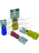 Jaylec Pck 100 Female Blade Terminal 6.3mm Insul Pvc Copper Sleeve