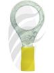 Jaylec Pack 50 Ring Terminal 12mm Insul Pvc Std Crimp Yellow Use Te1512