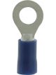 Jaylec Pack 10 Ring Terminal 5mm Insul Pvc Std Crimp Blue Use Te1205Bl