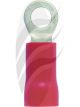 Jaylec Pack 10 Ring Terminal 3mm Insul Pvc Std Crimp Red Use Te1103Bl