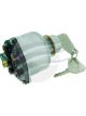 Jaylec Ignition Switch 12V 30A 4 Pos On(Glow)-Off-Ign-Start/Glow Plug