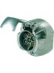 Hella Trailer Socket 7 Pin Lge Round Metal
