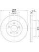 Bremtec Evolve F2S Plus Disc Brake Rotor Right (Single) 298mm