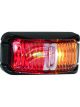 Jaylec LED Side Marker Lamp Red 12/24V 16cm Lead [ref Narva 91602BL]