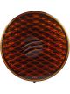 Autolamps Amber LED Rear Indicator Lamp 12/24V Surface Mnt 80mm Round