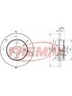 Fremax Brake Disc Front Pair