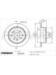 Fremax Brake Disc Rear Pair Bmw 323I 78-85, 318I 325E