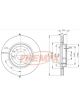 Fremax Brake Disc Front Each