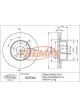 Fremax Brake Disc Front Each