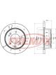 Fremax Brake Disc Rear Pair