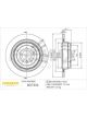 Fremax Brake Disc Rear Pair