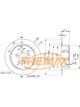 Fremax Brake Disc Rear Pair