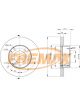 Fremax Brake Disc Front Each