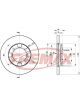 Fremax Brake Disc Front Pair