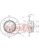 Fremax Brake Disc Rear Pair Bmw X5