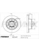 Fremax Brake Disc Rear Pair Golf Mk5 TDi Fsi