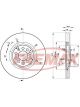Fremax Brake Disc Front Pair