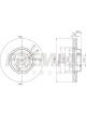Fremax Brake Disc Front Each
