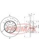 Fremax Brake Disc Rear Pair