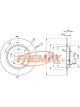 Fremax Brake Disc Rear Pair