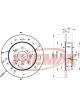 Fremax Brake Disc Rear Pair
