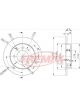Fremax Brake Disc Rear Pair