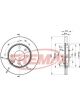 Fremax Brake Disc Front Pair