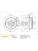 Fremax Brake Disc Rear Pair