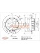 Fremax Brake Disc Rear Pair
