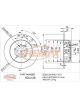 Fremax Brake Disc Rear Pair