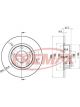 Fremax Brake Disc Rear Pair
